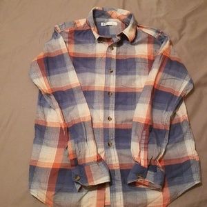 PS Aero plaid button down shirt
